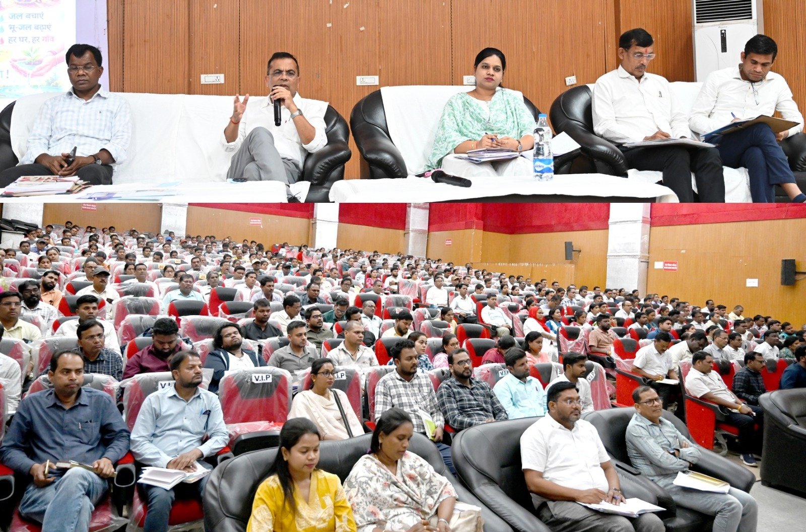 कलेक्टर श्री जन्मेजय महोबे ने की पीएम आवास, मनरेगा, बिहान एवं स्वच्छ भारत मिशन (ग्रामीण) के कार्यों की विस्तृत समीक्षा  महात्मा गांधी नरेगा, पी एम आवास लंबित कार्य शीघ्र पूर्ण करने के दिए निर्देश  मनरेगा में 15 मार्च तक कार्य पूर्णता प्रमाण पत्र लगाने के निर्देश