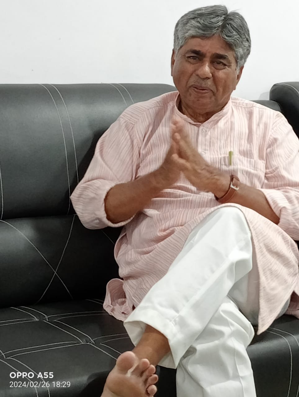 एकता परिषद के संस्थापक राजगोपाल जी का तिल्दा आगमन आज पुराने एवं नए मित्र गणों से करेंगे मुलाकात