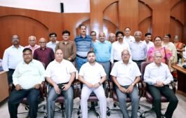 पावर कंपनी के डायरेक्टर श्री पाठक को भावभीनी विदाई