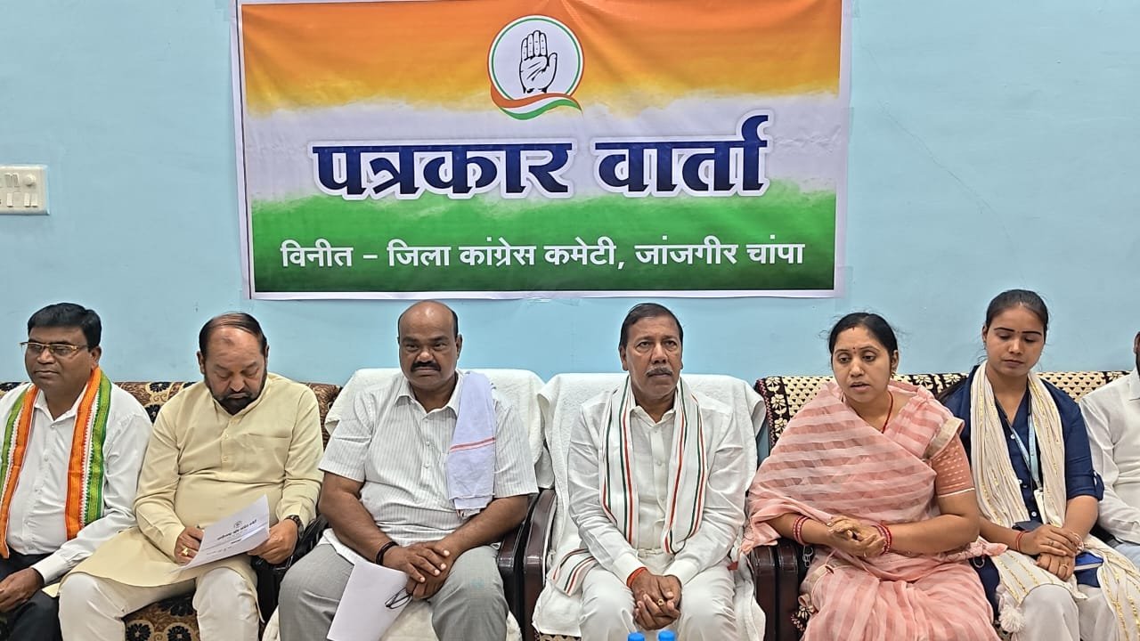 जांजगीर चाम्पा के विकास पर रोक क्यों? विधायक ब्यास कश्यप का सरकार – प्रशासन पर हल्ला बोल…