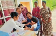 मड़वा विद्युत संयंत्र के विभागीय अस्पताल में  82 बच्चों को पिलाई गई पल्स पोलियो की दवा