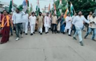 जांजगीर ग्रामीण मंडल में निकली भव्य तिरंगा यात्रा 