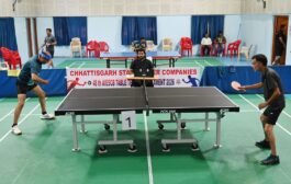 छत्तीसगढ़ ने तमिलनाडु को हराकर जीता 48वीं अखिल भारतीय विद्युत खेल नियंत्रण बोर्ड टेबल टेनिस खिताब